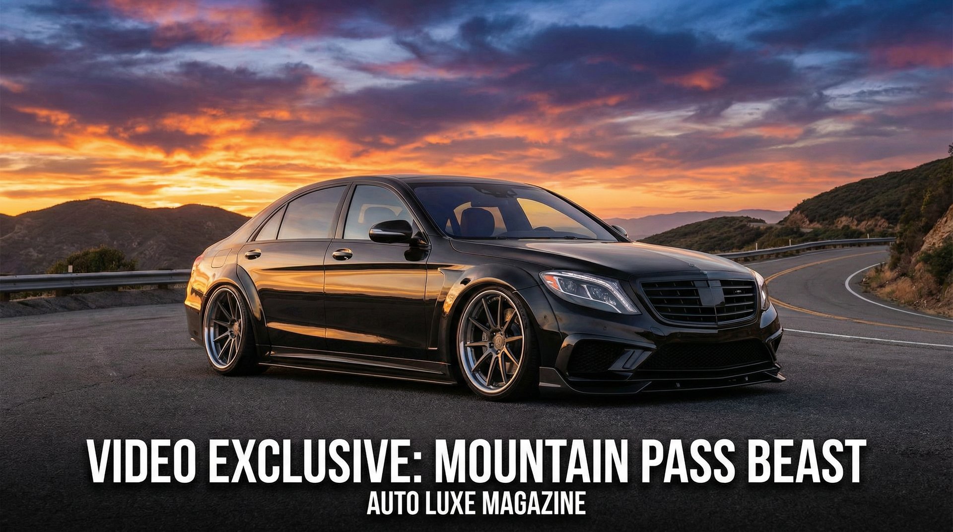 日本三级轿车宽体套件改装视频